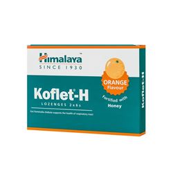 Imagine HIMALAYA KOFLET-H PORTOCALE X 12 PASTILE DE SUPT