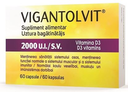 Imagine VIGANTOLVIT VITAMINA D3 2000 UI CTX60 CPS