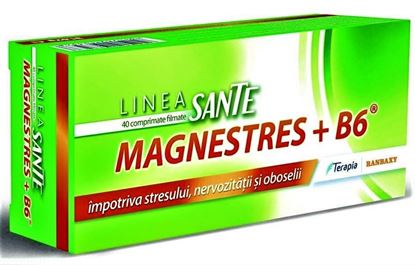 Imagine LINEA SANTE MAGNE STRESS+VITAMINA B6 X 40 COMPRIMATE FILMATE