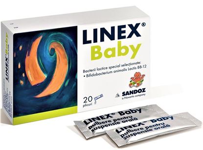 Imagine LINEX BABY X 20 PLICURI SANDOZ