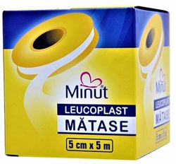 Imagine MINUT LEUCOPLAST MATASE 5CM/5M X 1 ROLA