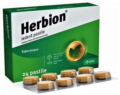 Imagine HERBION IEDERA X 24 PASTILE DE SUPT