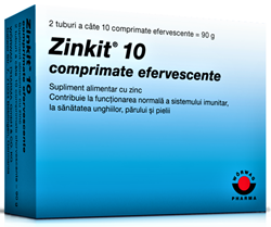 Imagine ZINKIT 10MG X 20 COMPRIMATE EFERVESCENTE WORWAG