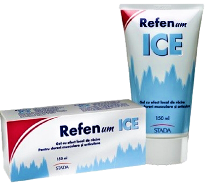 Imagine REFENUM ICE GEL CU EFECT DE RACIRE  X 150ML STADA